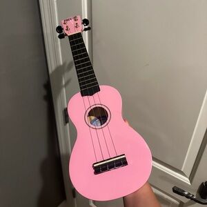Pink Ukulele by
